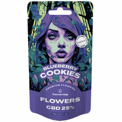 Canntropy CBD Flowers Blueberry Cookies, CBD 25%, 1 g