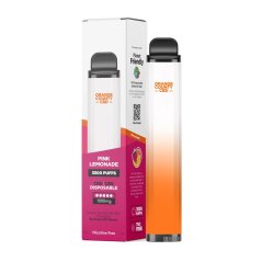 Orange County CBD Vape toll Pink Lemonade 3500 Puff, 600 mg CBD, 400 mg CBG, 10 ml