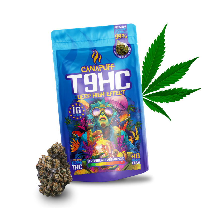 Canapuff - Deep 99% - T9HC Flowers - Mennyiség: 3 gramm