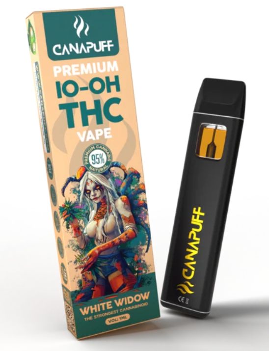 CanaPuff 10-OH-THC Vape Pen de White Widow, 10-OH-THC 95 %, 1 ml
