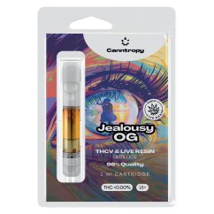 Canntropy THCV Cartridge Jealousy OG élő gyantaterpének, THCV 96%-os minőség, 1 ml