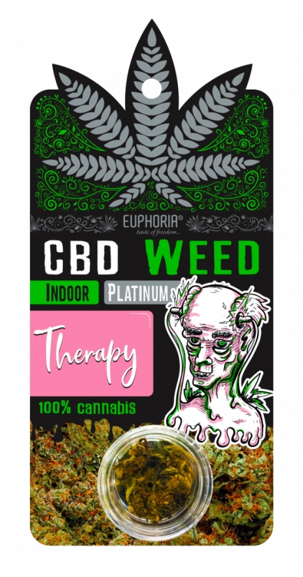 Euphoria CBD Flowers Platinum Indoor Therapy 0,7-1 g