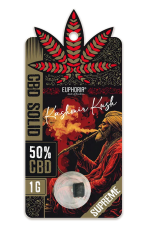 Euphoria CBD Solid Hash Kashmir Kush, CBD 50 % 1 g