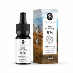 Hemnia CBD olaj kutyáknak 5%, 500 mg, 10 ml