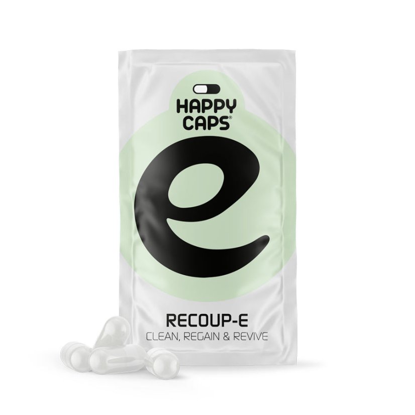 Happy Caps Recoup E – Clean, Regain and Revive Capsules