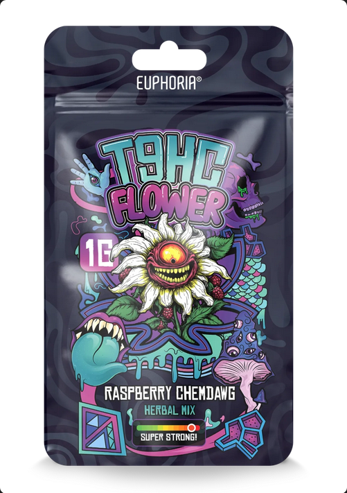Euphoria T9HC Herbal Mix Raspberry Chemdawg, 1 g